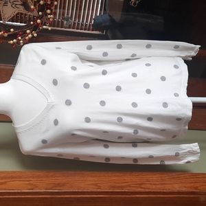 Tommy Hilfiger sweater polka dot womens size medium